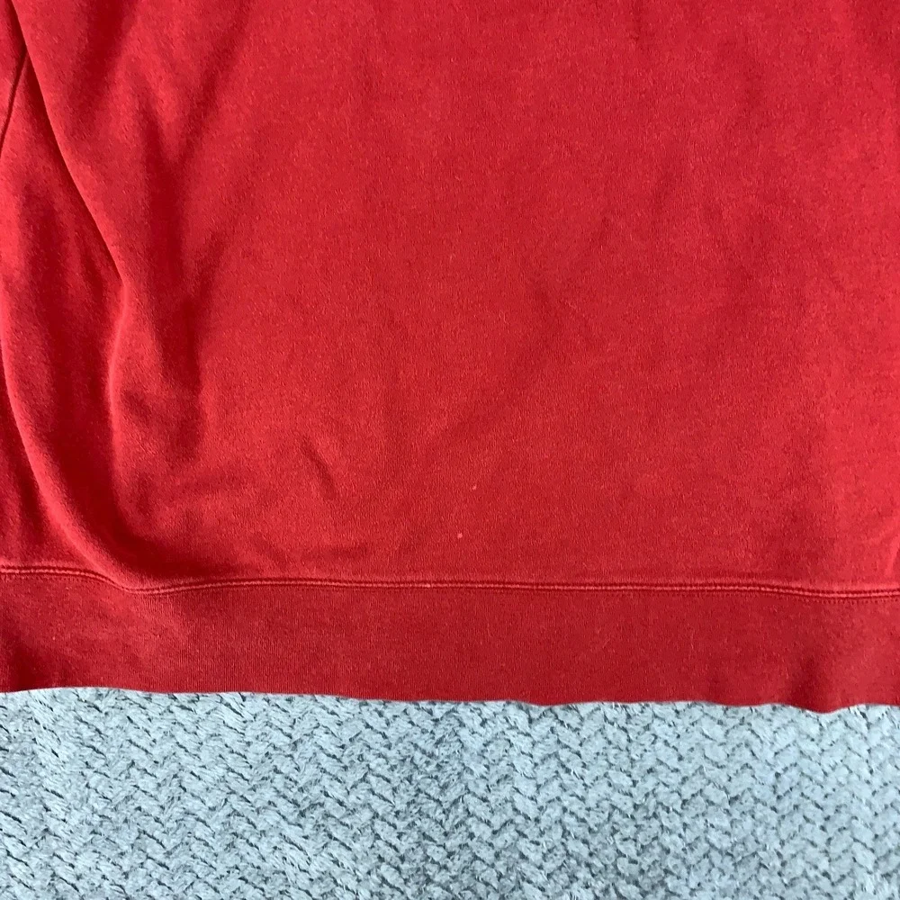The North‎ Face Hoodie Men's 2XL XXL Red Half Dome Pullover Outdoors Soft